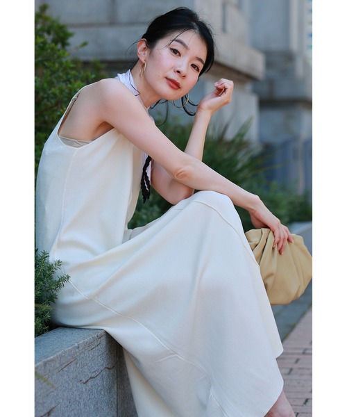 「CAWAII」 ニットワンピース FREE ブラウン レディース_画像8