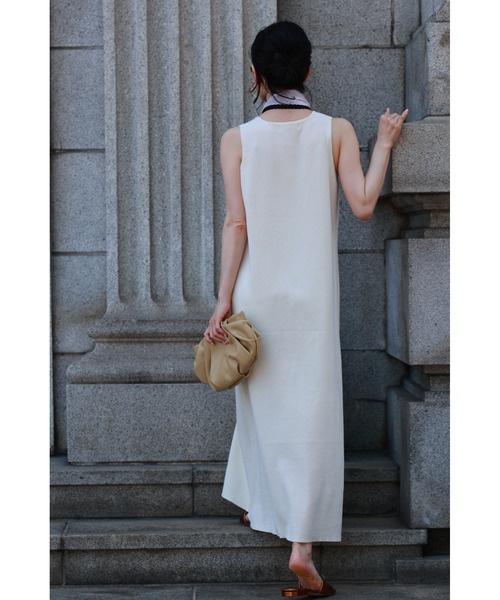 「CAWAII」 ニットワンピース FREE ブラウン レディース_画像9