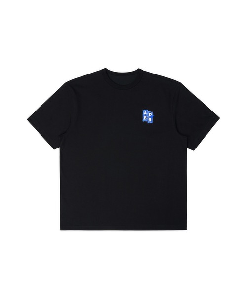 アーダーエラー　ADER ブラック Tシャツ ADER error（アーダーエラー） 半袖Tシャツ X-LARGE ブラック メンズ
