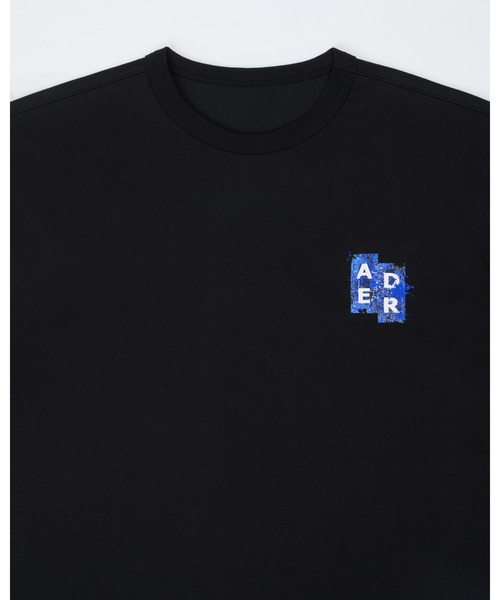 ADER error（アーダーエラー） 半袖Tシャツ X-LARGE ブラック メンズ