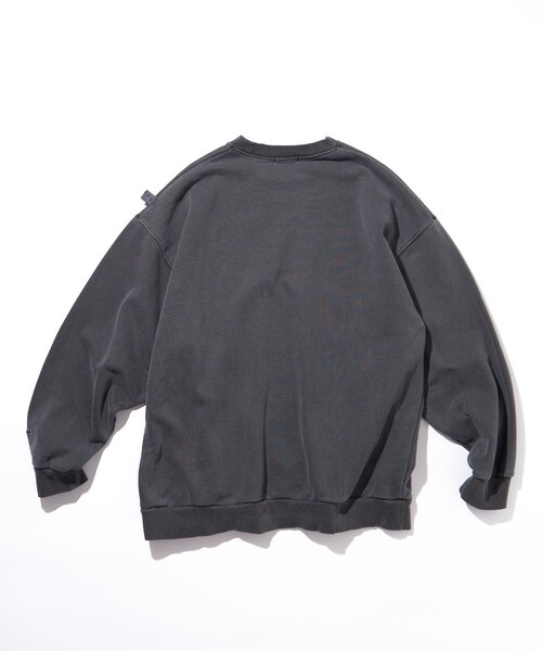 「NAUTICA」 スウェットカットソー MEDIUM ネイビー メンズ_画像2