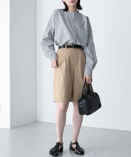 「BONLECILL」 長袖ブラウス FREE ライトグリーン レディース_画像6