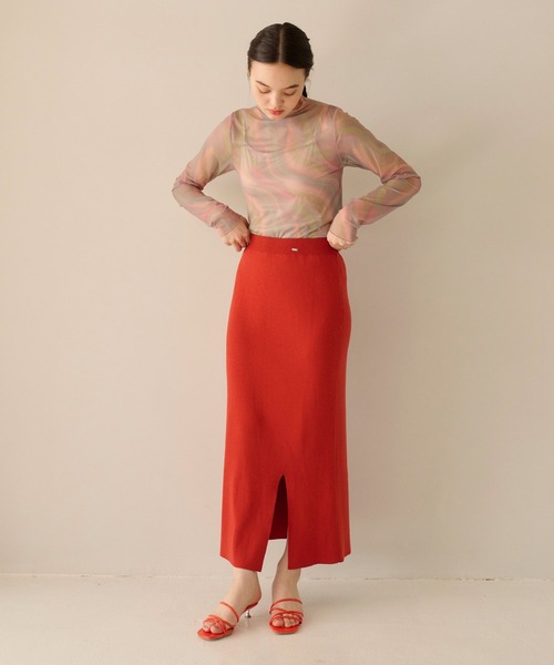 「TINA：JOJUN」 長袖カットソー M グリーン レディース_画像8