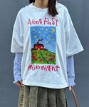 tシャツ 半袖 ナイトハウスプリントボックスT...の詳細画像3