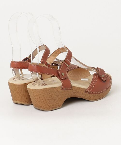 「dansko」 ヒールサンダル 37 ブラウン レディース_画像2