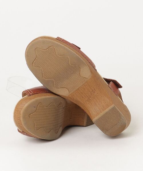 「dansko」 ヒールサンダル 37 ブラウン レディース_画像3