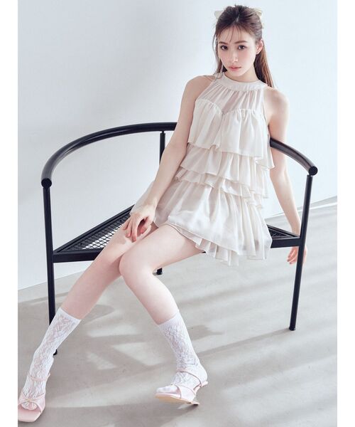 RESEXXY（リゼクシー） パンツ フリルショートパンツ「セットアップ