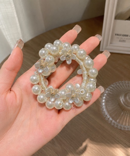 Feliz ヘアゴム パールビーズヘアゴム : ZOZOTOWN Yahoo!店 - 通販
