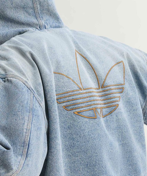 adidas オリジナルス　パデッドカラージャケット　2XL 未使用 デニム パデッド ジャケット / アディダスオリジナルス adidas