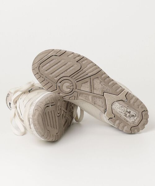 「New Balance」 ローカットスニーカー 23.5cm ベージュ レディース