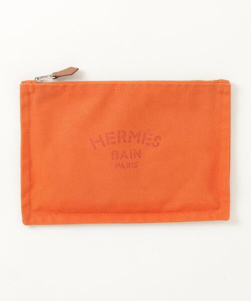 HERMES（エルメス） ポーチ - オレンジ レディース : ZOZOTOWN Yahoo