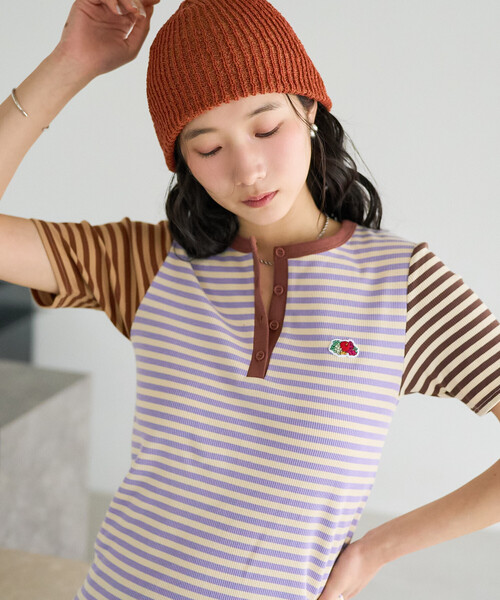 FREAK'S STORE（フリークスストア） ヘンリーネック tシャツ 半袖