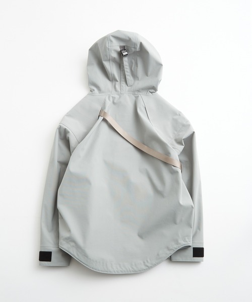 「WILD THINGS」 お山パーカー M 薄墨色 メンズ