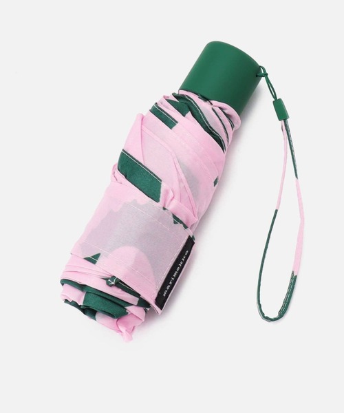 新品　マリメッコ　Siirtolapuutarha 折りたたみ傘　ピンク marimekko（マリメッコ） 折りたたみ傘 折り畳み Pieni Unikko / Mini