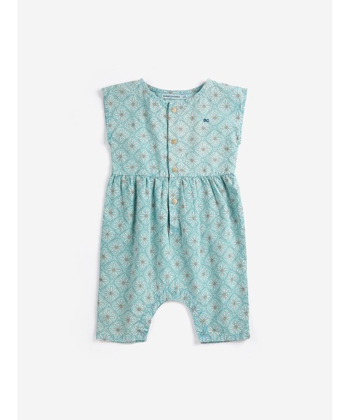 サロペット オーバーオール Daisy Mosaic all over woven overall キッズ 子供服 男の子 女の子の画像