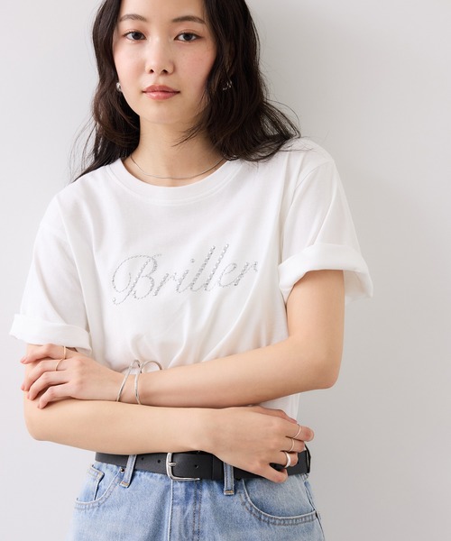 VIS（ビス） tシャツ 半袖 キラリアソートフォト＆ロゴTシャツ