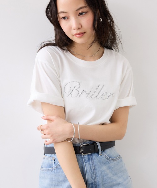 VIS（ビス） tシャツ 半袖 キラリアソートフォト＆ロゴTシャツ