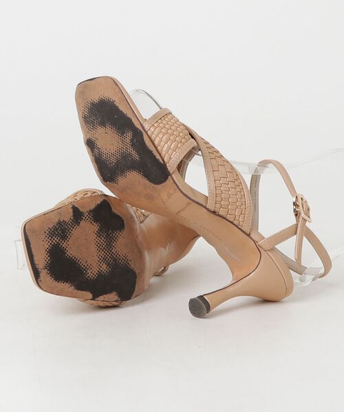 「CHARLES & KEITH」 ヒールサンダル 34 ベージュ レディース_画像3