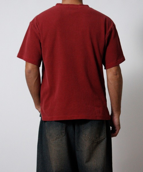 NYLAUS（ナイラス） ヘンリーネック tシャツ 「NYS」2026新作
