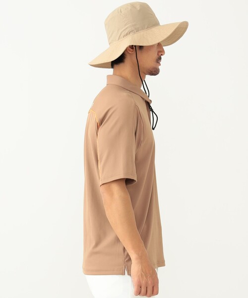 BEAMS GOLF（ビームス ゴルフ） 半袖ポロシャツ X-LARGE ベージュ