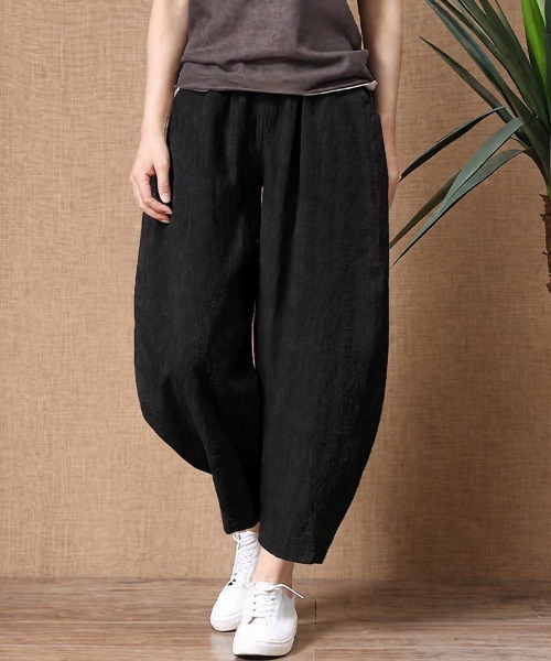 Sally Lunn パンツ 大人ナチュラルバルーンパンツ レディース