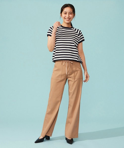 EDWIN（エドウィン） ワイドパンツ ジーンズ デニム デニムパンツ