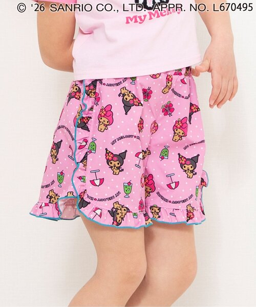 sanrio（サンリオ） ハーフパンツ パンツ サンリオキャラクターズ 水陸 