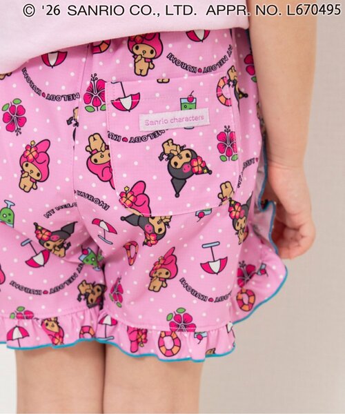 sanrio（サンリオ） ハーフパンツ パンツ サンリオキャラクターズ 水陸 