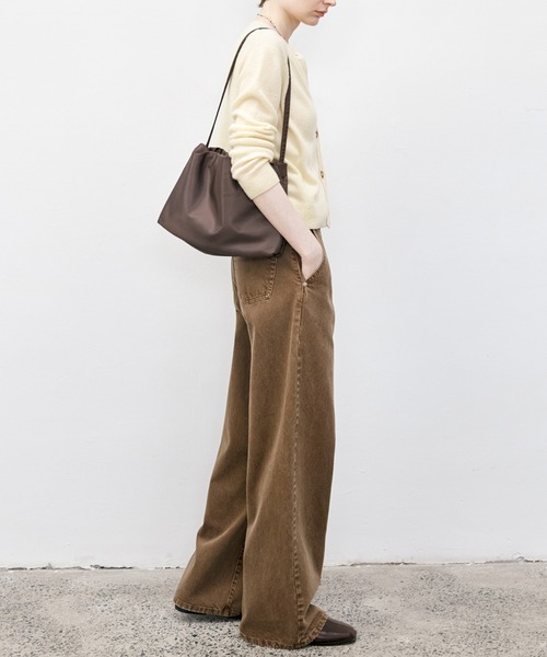 「tageechita」 デニムパンツ X-SMALL ブラウン レディース_画像9