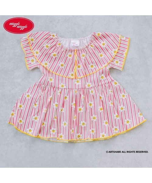 チュニック 4/16(木)発売 wiggle ウィグルウィグル 半袖チュニック