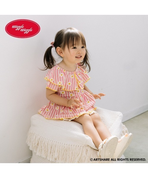 チュニック 4/16(木)発売 wiggle ウィグルウィグル 半袖チュニック