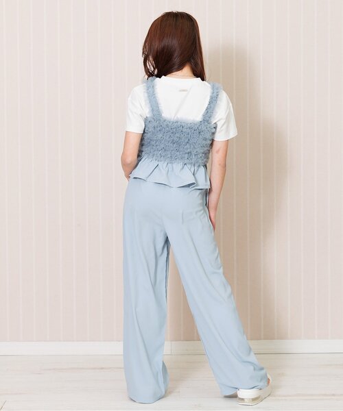セットアップ フリルビスチェセットアップ キッズ 子供服 女の子の画像