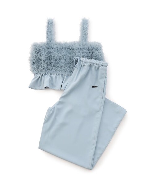 セットアップ フリルビスチェセットアップ キッズ 子供服 女の子の画像