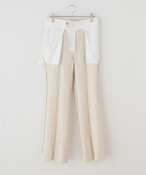 スラックス パンツ Maison IENA 別注 Raspail/ラスパイユ Sophisticated Pants パンツ RP-162 レディースの画像
