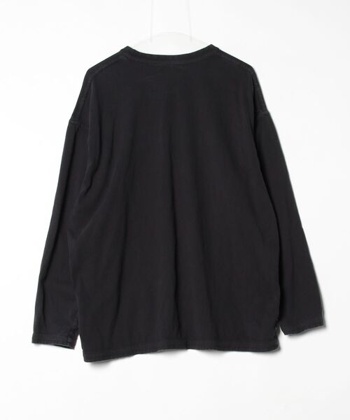 「CAHLUMN」 長袖Tシャツ L ブラック メンズ_画像2