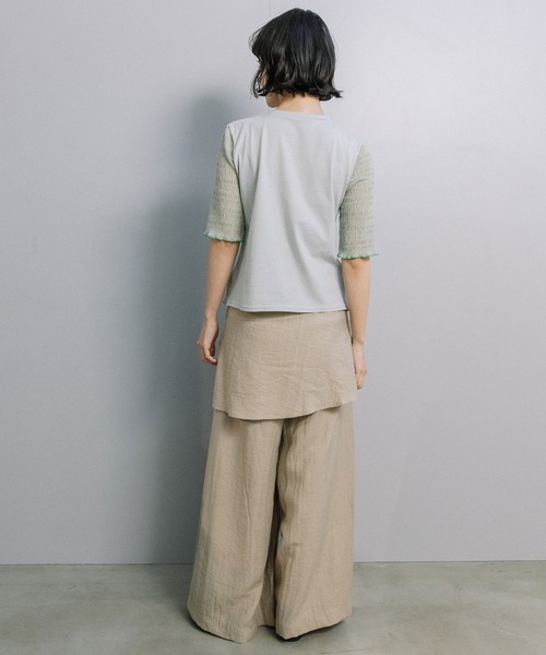 MARECHAL TERRE（マルシャルテル） tシャツ 半袖 「接触冷感」シアー