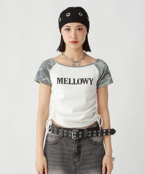 repipi armario（レピピアルマリオ） tシャツ シャーリングラグランT