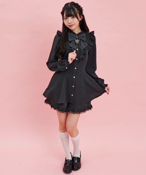 「Secret Honey」 セットアップ MEDIUM ライトブラック レディース_画像9