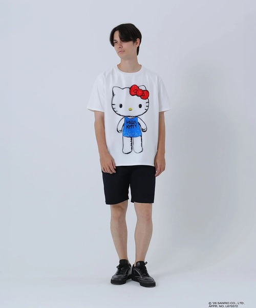 TRIPPY ART（トリッピーアート） tシャツ 半袖 KITTY -クレヨン