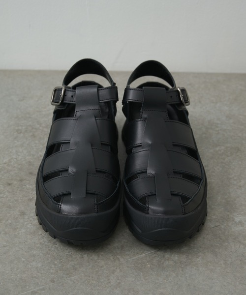 サンダル 「PADRONE/パドローネ」GURRKHA SHOES with 884C Vibram / PU8840-2010-26B メンズの画像