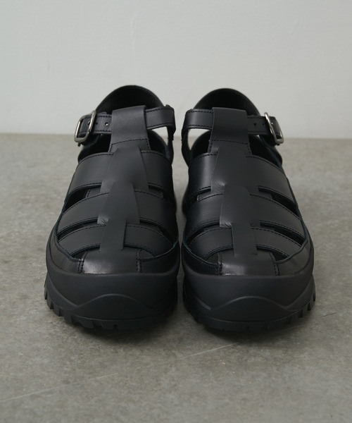 サンダル 「PADRONE/パドローネ」GURRKHA SHOES with 884C Vibram / PU8840-2010-26B メンズの画像