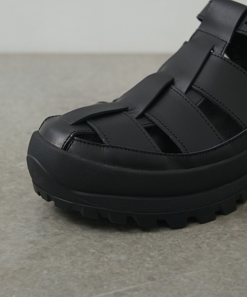 サンダル 「PADRONE/パドローネ」GURRKHA SHOES with 884C Vibram / PU8840-2010-26B メンズの画像