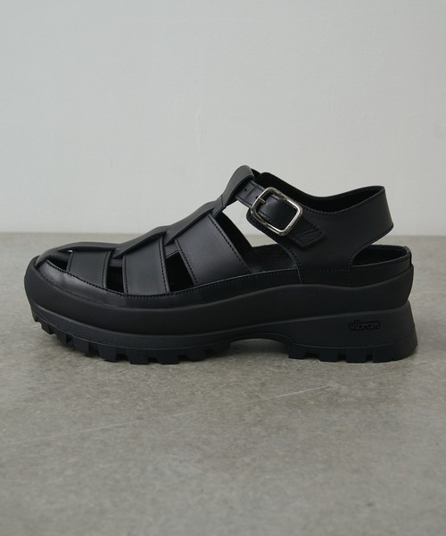 サンダル 「PADRONE/パドローネ」GURRKHA SHOES with 884C Vibram / PU8840-2010-26B メンズの画像