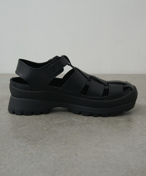 サンダル 「PADRONE/パドローネ」GURRKHA SHOES with 884C Vibram / PU8840-2010-26B メンズの画像