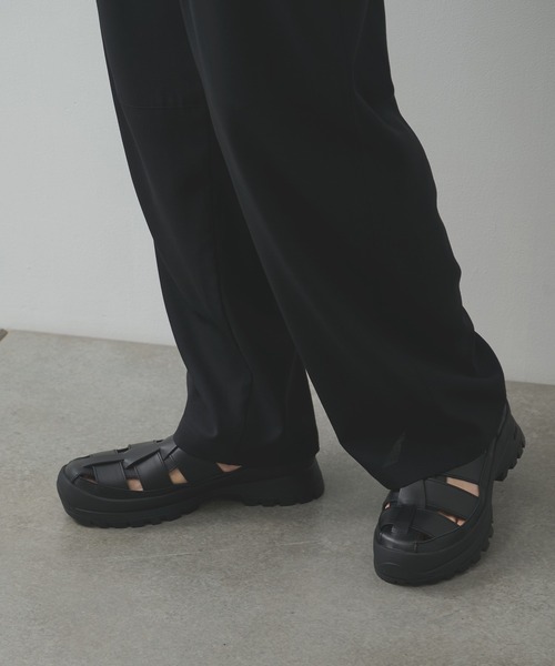 サンダル 「PADRONE/パドローネ」GURRKHA SHOES with 884C Vibram / PU8840-2010-26B メンズの画像