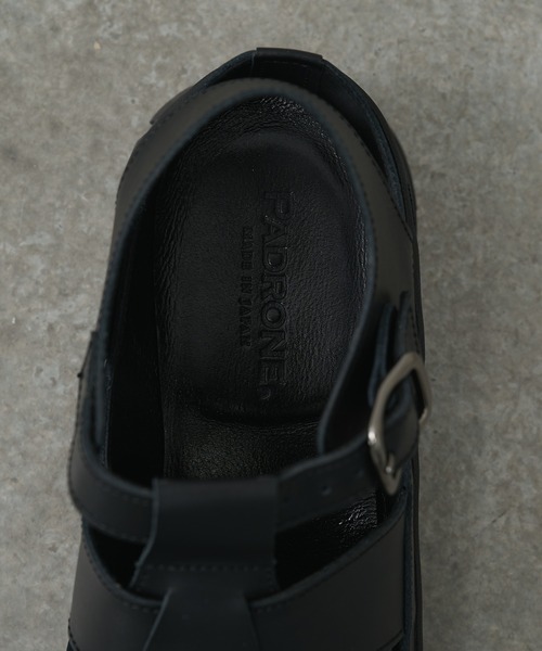サンダル 「PADRONE/パドローネ」GURRKHA SHOES with 884C Vibram / PU8840-2010-26B メンズの画像