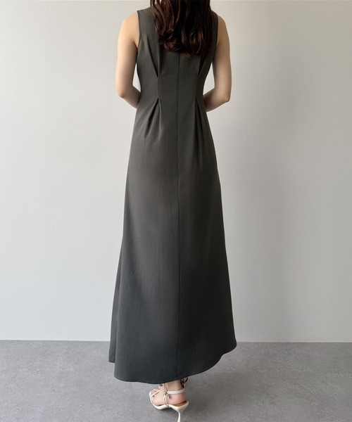 「mipiarl」 コンビワンピース X-LARGE アイボリー レディース_画像6
