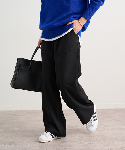 「JOURNAL STANDARD relume」 パンツ 38 ブラック レディース_画像2