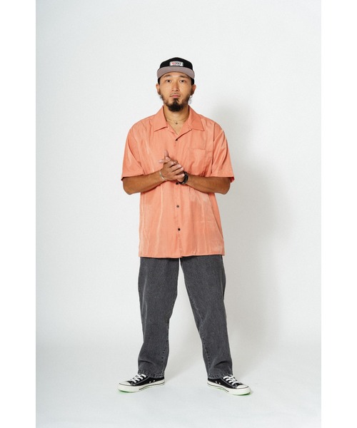 「BIG MIKE」 半袖シャツ X-LARGE オリーブ メンズ_画像2