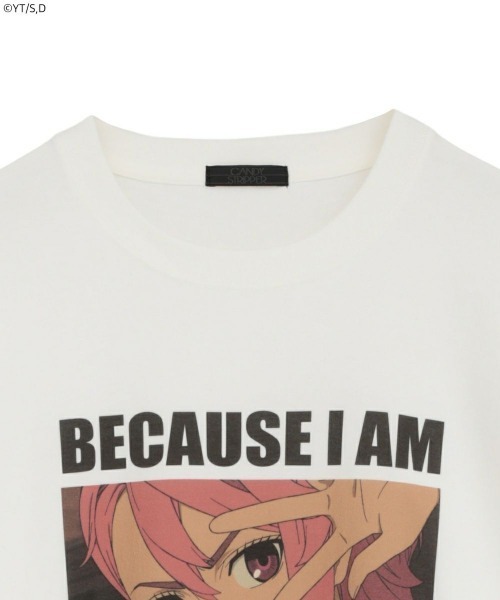 Candy Stripper（キャンディーストリッパー） 半袖Tシャツ FREE オフ